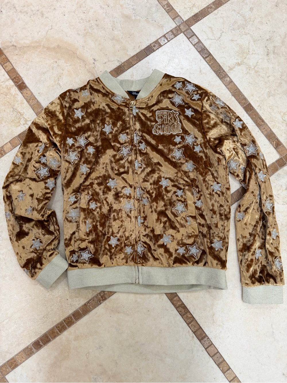 Tinker Bell Paris Magical bomber jacket size S